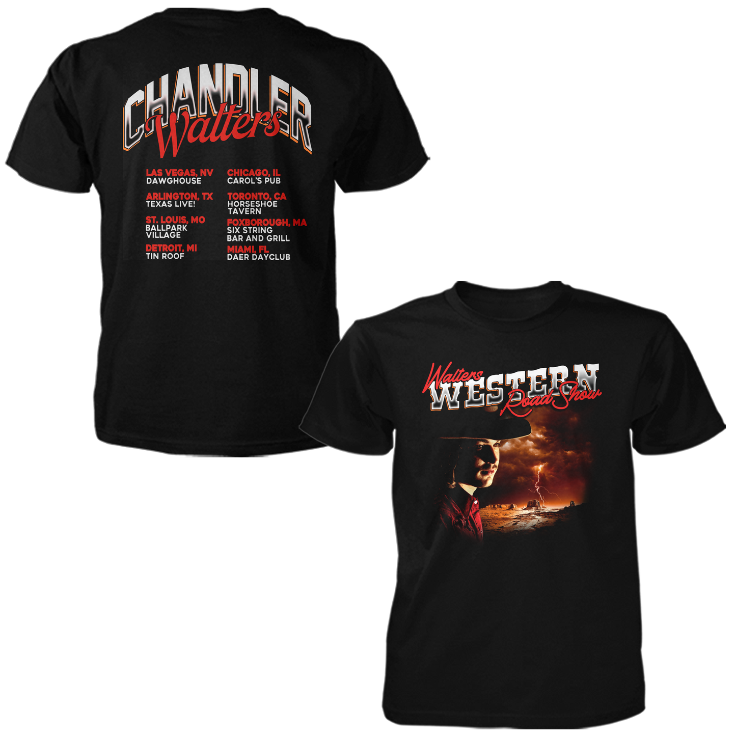 Walters Western Road Show Tee